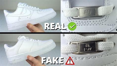 nike air force 1 white real vs fake|air force 1 legit check.